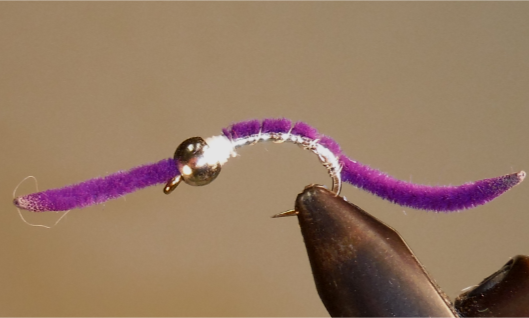 BH Silver Belly Worm - Purple