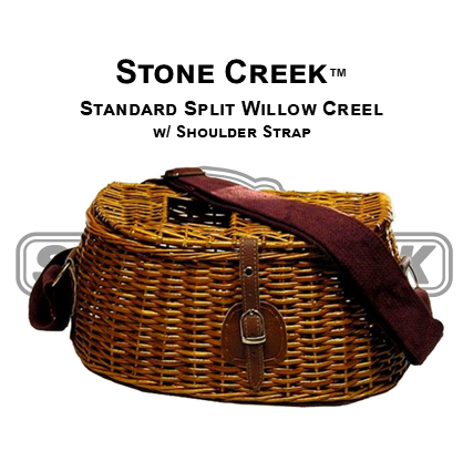 Standard Split Willow Creel w/ Strap