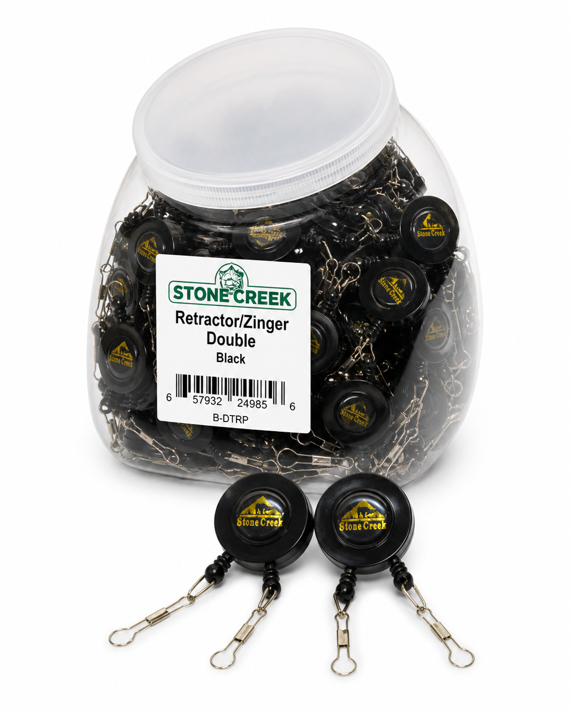 Double Tool Retractor/Zinger - Display Jar of 30