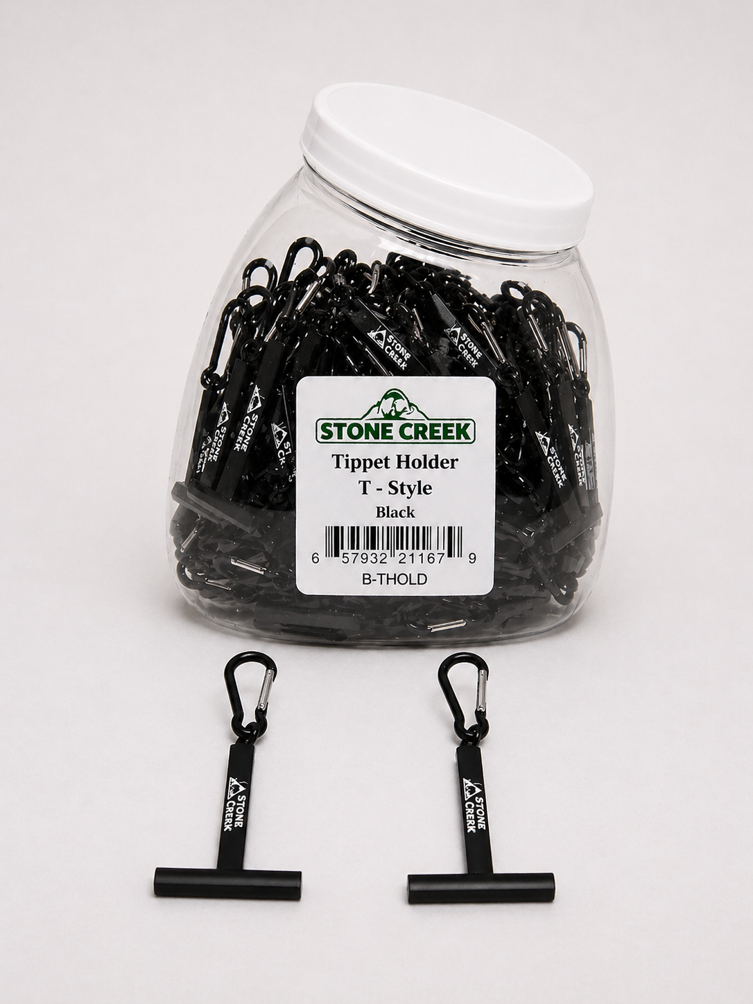 T-Style Tippet Holder - Display Jar of 30